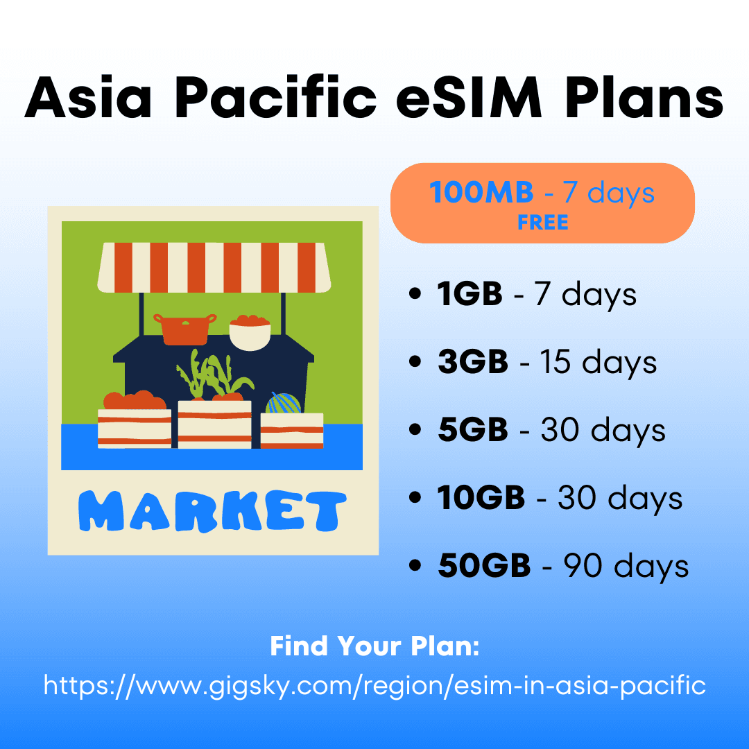 Asia Pacific esim