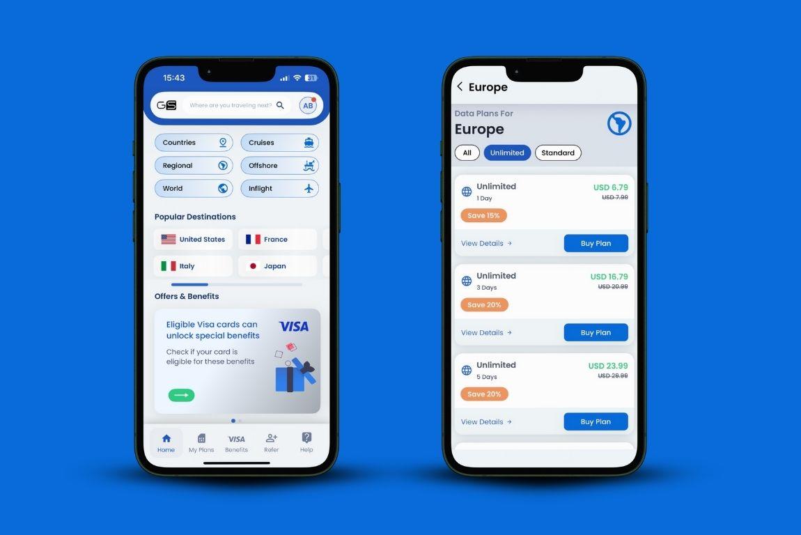 Comparing Unlimited Data eSIM Plans: Holafly, GigSky, Airalo, and Maya