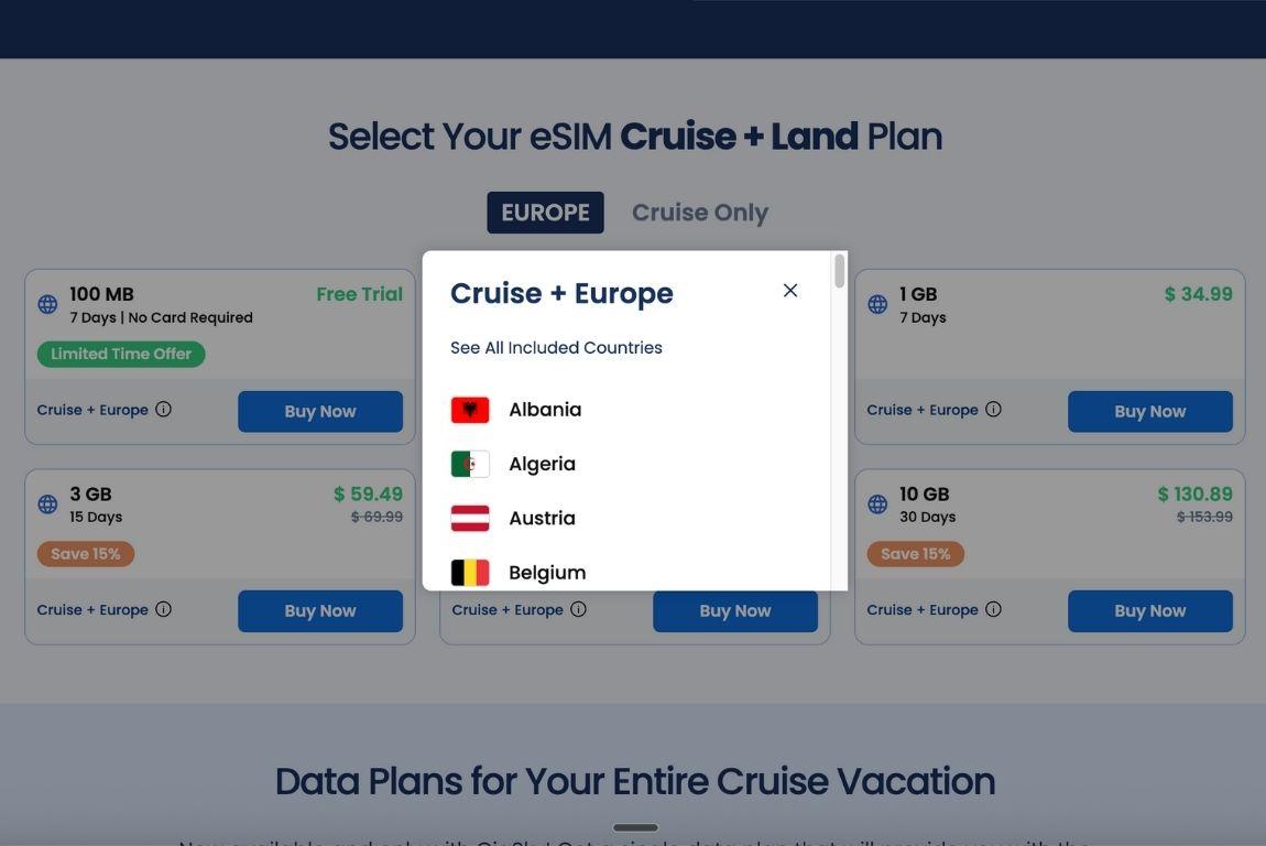 cruise esim