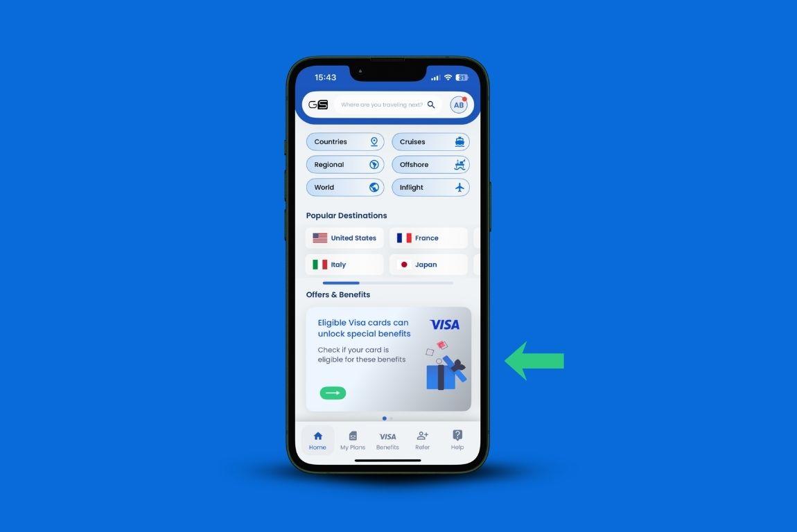 What Is the Visa Destinations Benefit? Get Unlimited Data in the UK, France, UAE & US