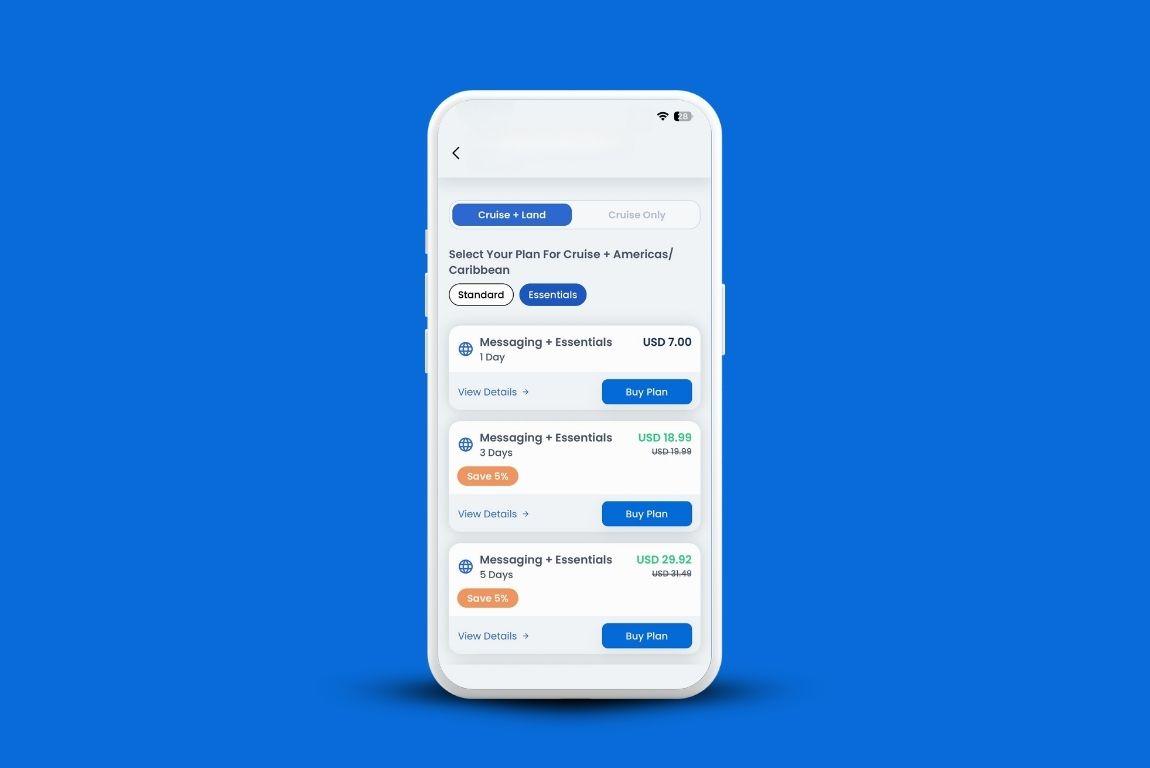 Unverzichtbare eSIM-Tarife für Kreuzfahrten