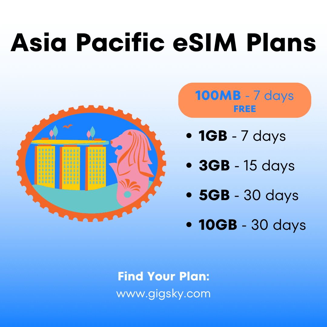 Asia Pacific eSIM Plans