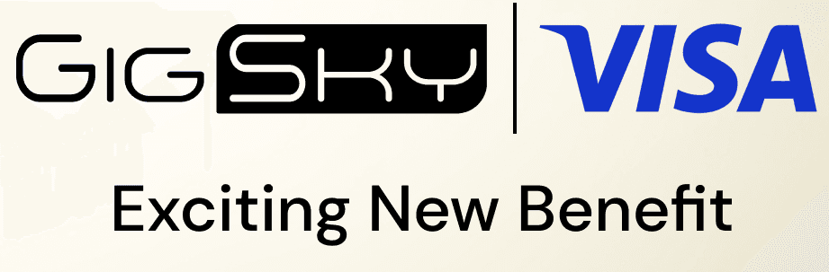 Exciting New GigSky Benefit for Visa Cardholders