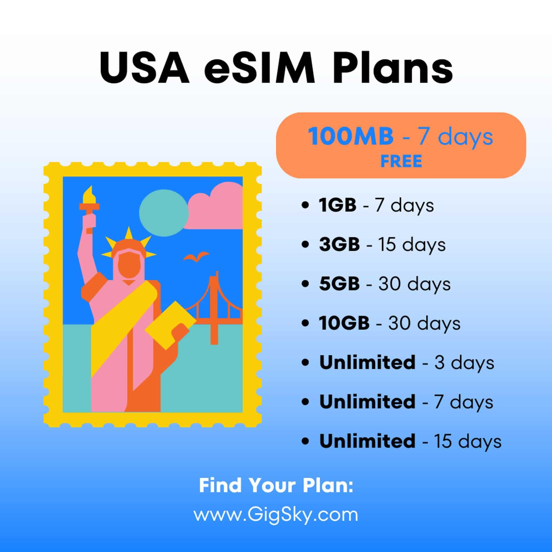 USA eSIM