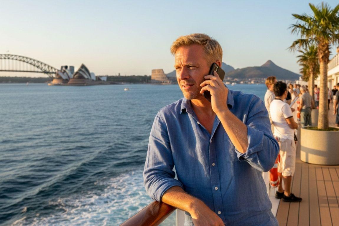 Internet en croisière autour du monde : Wi-Fi du navire, itinérance ou eSIM ?