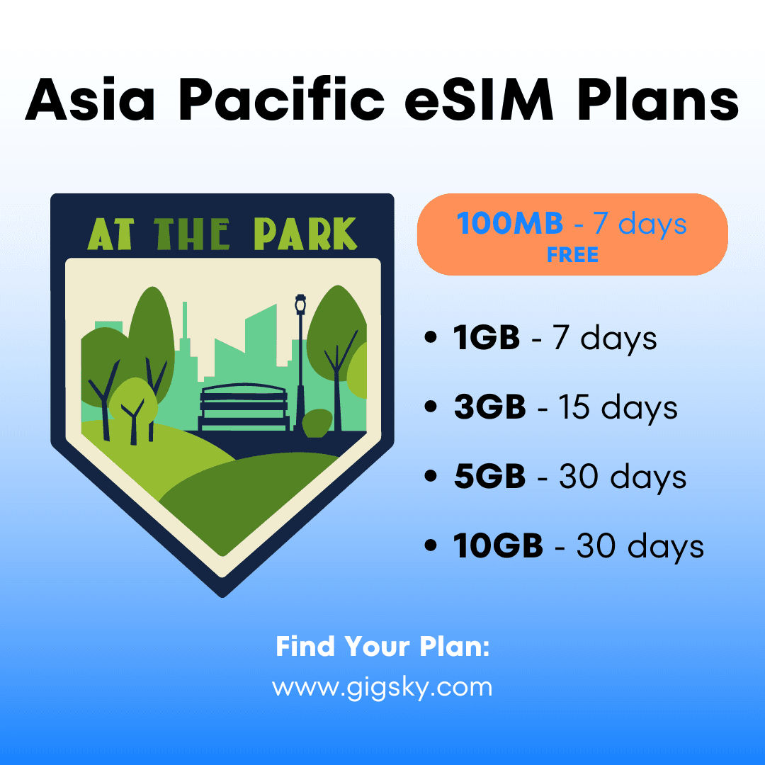 Asia Pacific eSIM Plans